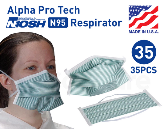 Alpha Protech N95 Respirators  Model# 695 NIOSH Approved